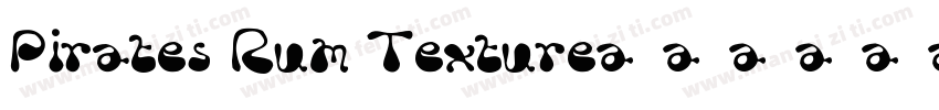Pirates Rum Texture字体转换